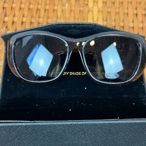 PRIVE REVAUX The Ritz Fit Sunglasses Animal Print New in Case Animal Print